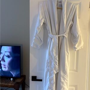 Restoration Hardware Cream Robe